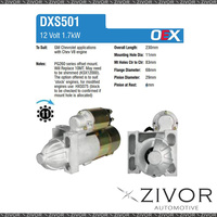 DXS501-OEX Starter Motor 12V 11Th CW Delco Style For HOLDEN Suburban 1500, K8
