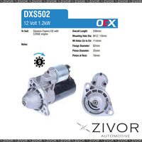 DXS502-OEX Starter Motor 12V 9Th CW Delco Style For DAEWOO Espero, 19W