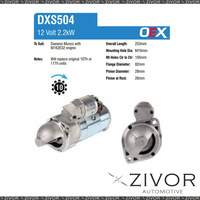OEX Starter Motor 12V 11Th CW Delco Style For MERCEDES-BENZ Sprinter 903 (T1N)