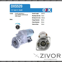 DXS520-OEX Starter Motor 12V 9Th CW Denso Style For HOLDEN Monterey, U8