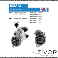 DXS523-OEX Starter Motor 24V 11Th CW Denso Style For KOMATSU WA80-6