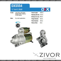 DXS554-OEX Starter Motor 12V 10Th CCW Denso Style For JOHN DEERE LX255