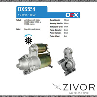 New DXS554-OEX Starter Motor 12V 10Th CCW Denso Style For JOHN DEERE GT225