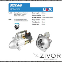 DXS569-OEX Starter Motor 12V 10Th CW Denso Style For CATERPILLAR 428D