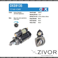 DXS9135-OEX Starter Motor 12V 10Th CW Delco 37MT Style For JOHN DEERE 4455
