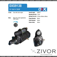 DXS9138-OEX Starter Motor 24V 10Th CW Delco 37MT Style For NEW HOLLAND TR86
