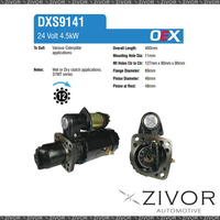 OEX Starter Motor 24V 12Th CW Delco 37MT Style For CATERPILLAR Challenger 55