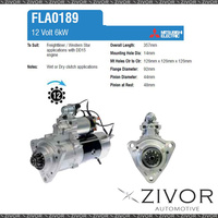 FLA0189-Mitsubishi Starter Motor 12V 12Th CW For VOLVO DD138HF