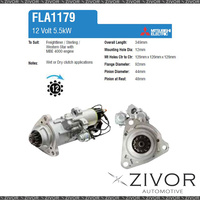 FLA1179-Mitsubishi Starter Motor 12V 12Th CW For FREIGHTLINER Century Class C120