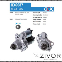 New HXS087-OEX Starter Motor 12V 13Th CCW Hitachi Style For NISSAN X-Trail, T30