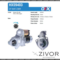 HXS9403-OEX Starter Motor 24V 11Th CW Hitachi Style For NISSAN UD CWA45