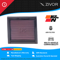 New K&N Air Filter Panel For NISSAN CUBE Z11 (GREY IMPORT) 1.4L CR14DE #33-2060