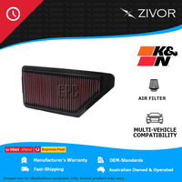 New K&N Performance Air Filter Panel For HONDA PRELUDE BA 2.2L F22A1 #33-2090