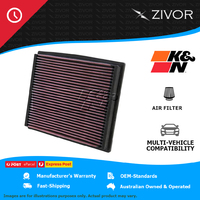 New K&N Air Filter Panel For VOLKSWAGEN PASSAT 3B2, 3B3 2.3L AZX #33-2125