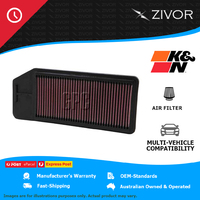 New K&N Performance Air Filter Panel For HONDA ACCORD CM 2.4L K24A4 #33-2276