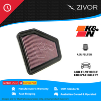 New K&N Air Filter Panel For TOYOTA ALPHARD GGH20W (GREY IMPORT) 3.5L #33-2326