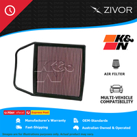 New K&N Performance Air Filter Panel For BMW 335i E90 3.0L N54 B30 A #33-2367