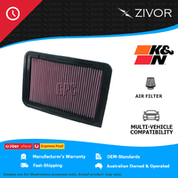 New K&N Air Filter Panel For TOYOTA CAMRY ACV40R 2.4L 2AZ-FE #33-2370