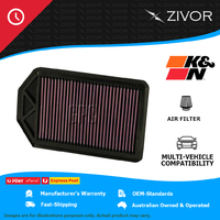 New K&N Performance Air Filter Panel For HONDA CR-V RE 2.4L K24Z1 #33-2377