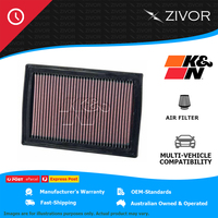 New K&N Air Filter Panel For TOYOTA CAMRY AVV50R 2.5L 2AR-FXE #33-2381
