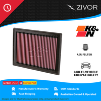 New K&N Air Filter Panel For NISSAN PULSAR B17 1.8L MRA8DE #33-2409
