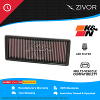 New K&N Air Filter Panel For SMART MCC FORTWO 451 1.0L M132.930 (3B21) #33-2417