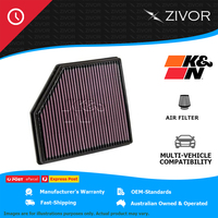 New K&N Air Filter Panel For VOLVO S60 POLESTAR 3.0L B6304T5 #33-2418