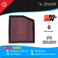 New K&N Performance Air Filter Panel For BMW 335i E93 3.0L N55 B30 A #33-2458
