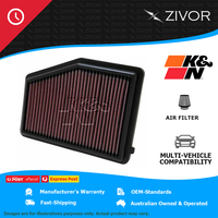 New K&N Performance Air Filter Panel For HONDA CIVIC FB 1.8L R18Z1 KN33-2468