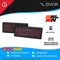 New K&N Air Filter Panel For MERCEDES-AMG CLS63 X218 5.5L M157 #33-2474