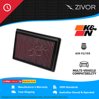 New K&N Air Filter Panel For PEUGEOT 206 T1 GTI 2.0L EW10J4 (RFN) #33-2476