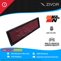 New K&N Air Filter Panel For PORSCHE 944 944 TURBO 2.5L M44 #33-2640