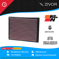 New K&N Air Filter Panel For MERCEDES-BENZ ML500 W163 5.0L M113 #33-2703