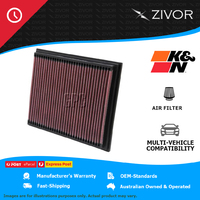 New K&N Air Filter Panel For MERCEDES-BENZ SLK230 KOMPRESSOR R170 2.3L #33-2767