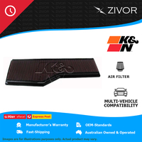 New K&N Air Filter Panel For PORSCHE 911 997 CARRERA S 3.8L M97 #33-2786