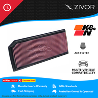 New K&N Air Filter Panel For VOLKSWAGEN EOS 1F 147TSI 2.0L CAWB, CCZA #33-2888