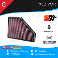 New K&N Performance Air Filter Panel For BMW 120d E87 2.0L N47 D20 A #33-2942