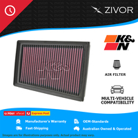 New K&N Air Filter Panel For RENAULT KOLEOS H45 2.5L QR25DE 2TR #33-2944