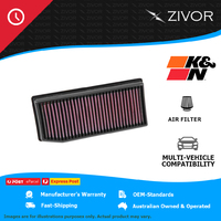 New K&N Replacement Air Filter For RENAULT CLIO X98 1.2L H5Ft (TCe120) KN33-3007