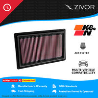 New K&N Replacement Air Filter For MERCEDES-BENZ C200 W205 2.0L M274 KN33-3034