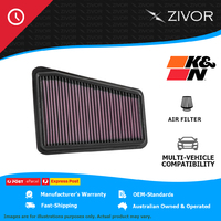 New K&N Hi-Flow Air Filter - Reusable For KIA STINGER CK 3.3L G6DP #33-5068