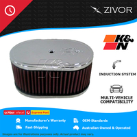 New K&N Performance 83mm Air Filter Oval-cotton gauze 1 Year Warranty #56-1350