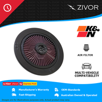 New K&N X-Stream Top 25mm Air Filter - cotton gauze 1 Year Warranty #66-0901
