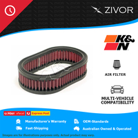 New K&N 44mm Air Filter Oval - cotton gauze 1 Year Warranty #E-3321