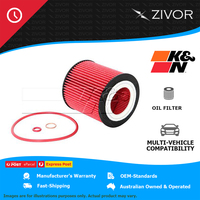 New K&N Oil Filter For BMW 330i E90 3.0L N52 B30 AF #HP-7014