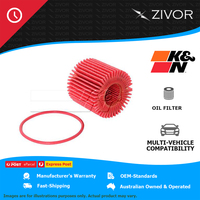 New K&N Oil Filter For TOYOTA PRIUS ZVW30R 1.8L 2ZR-FXE #HP-7021