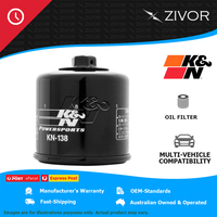 New K&N Oil Filter Spin On For SUZUKI ATV LT-A400 0.38L 400 #KN-138