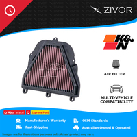 New K&N Performance Air Filter Panel For Triumph Street Triple R 675 #TB-6706