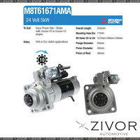 M8T61671AMA-Mitsubishi Starter Motor 24V 10Th CW For IVECO Powerstar