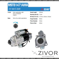 M9T61471AMA-Mitsubishi Starter Motor 24V 11Th CW For VOLVO FMX